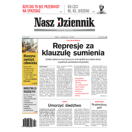 Nasz Dziennik z dnia 08.10.2024 wydanie PDF