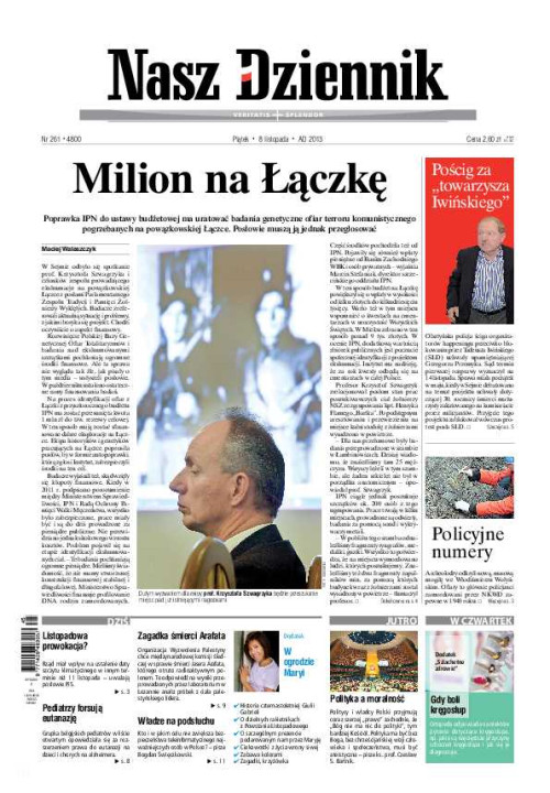 Nasz Dziennik z dnia 08.11.2013 wydanie PDF
