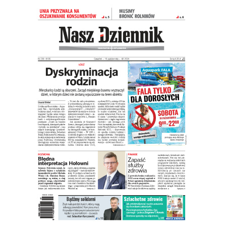 Nasz Dziennik z dnia 10.10.2024 wydanie PDF