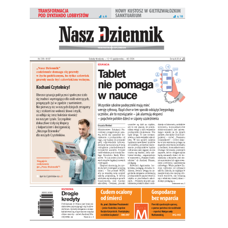 Nasz Dziennik z dnia 12.10.2024 wydanie PDF