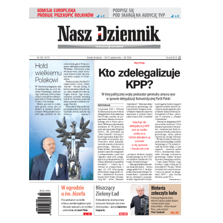 Nasz Dziennik z dnia 26.10.2024 wydanie PDF