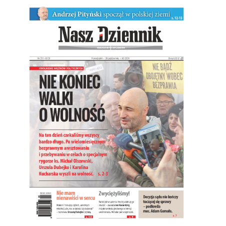 Nasz Dziennik z dnia 28.10.2024 wydanie PDF