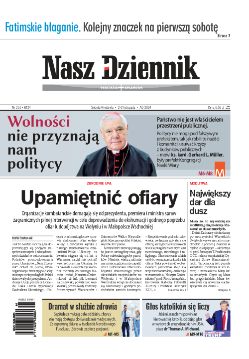 Nasz Dziennik z dnia 02.11.2024 wydanie PDF