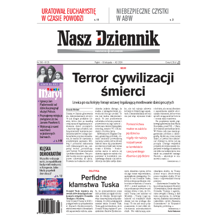 Nasz Dziennik z dnia 08.11.2024 wydanie PDF