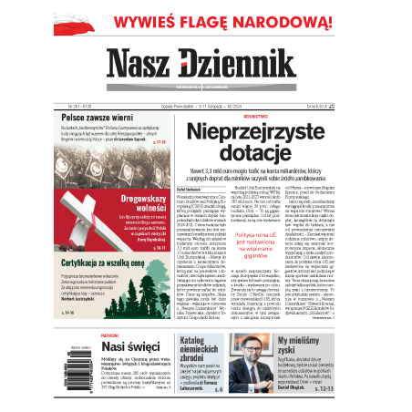 Nasz Dziennik z dnia 09.11.2024 wydanie PDF