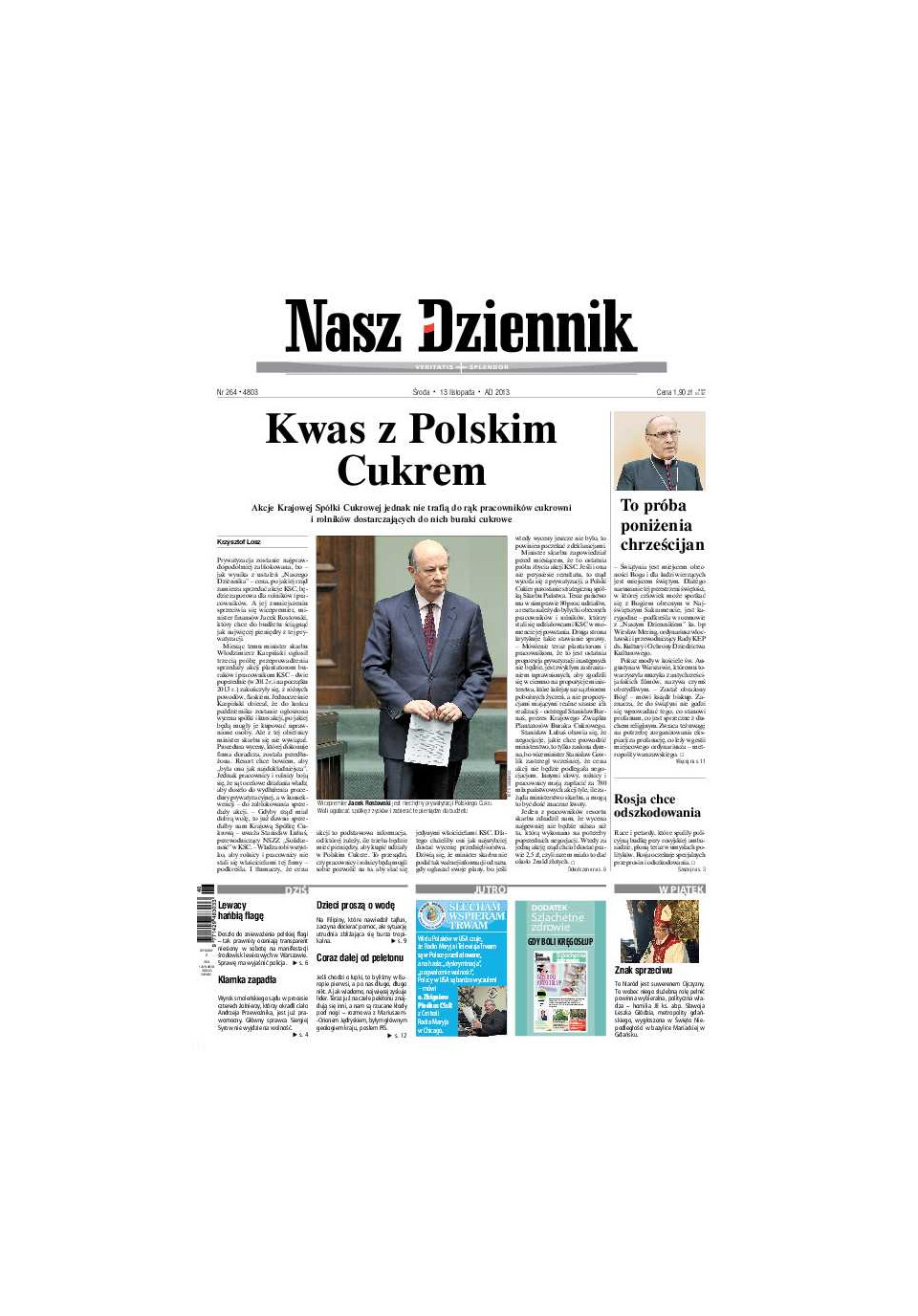 Nasz Dziennik z dnia 13.11.2013 wydanie PDF