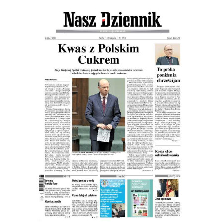 Nasz Dziennik z dnia 13.11.2013 wydanie PDF