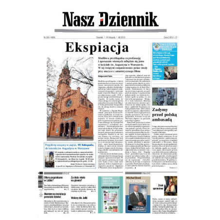 Nasz Dziennik z dnia 14.11.2013 wydanie PDF