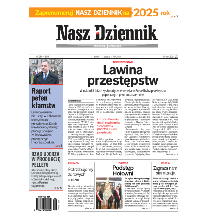 Nasz Dziennik z dnia 03.12.2024 wydanie PDF