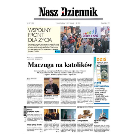 Nasz Dziennik z dnia 16.11.2013 wydanie PDF