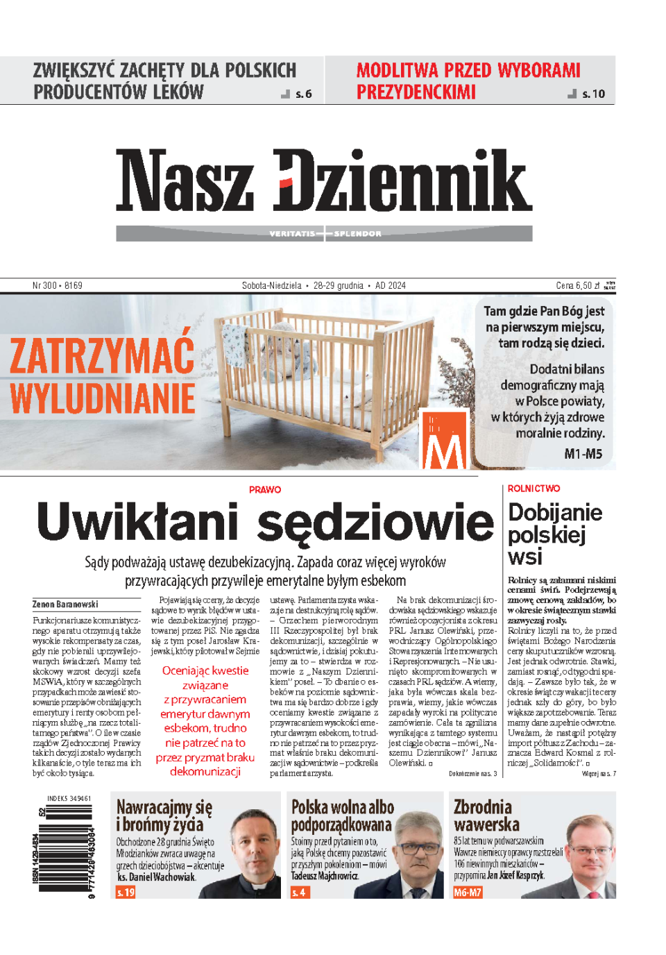 Nasz Dziennik z dnia 28.12.2024 wydanie PDF