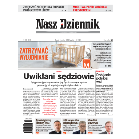 Nasz Dziennik z dnia 28.12.2024 wydanie PDF