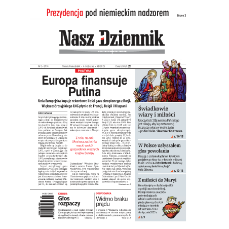Nasz Dziennik z dnia 04.01.2025 wydanie PDF