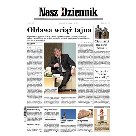 Nasz Dziennik z dnia 18.11.2013 wydanie PDF