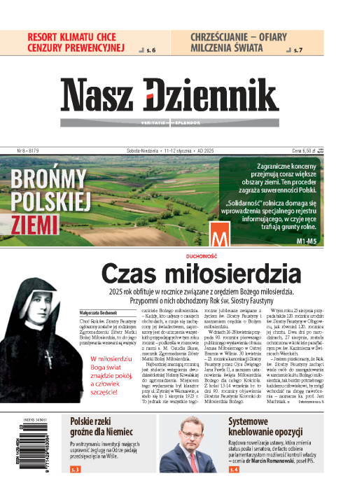 Nasz Dziennik z dnia 11.01.2025 wydanie PDF