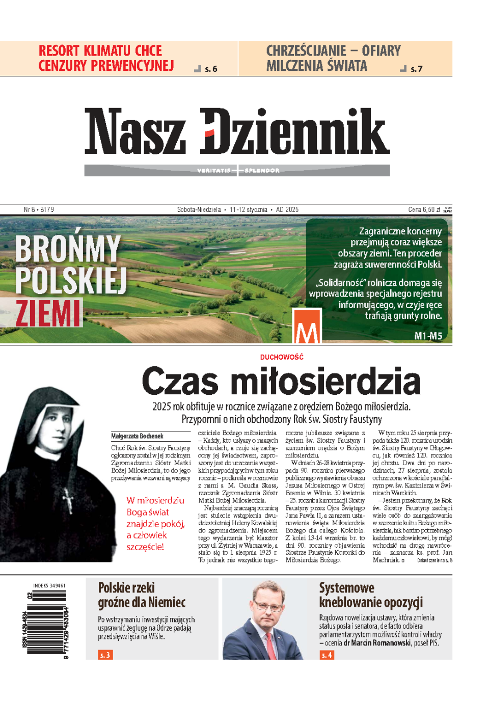 Nasz Dziennik z dnia 11.01.2025 wydanie PDF
