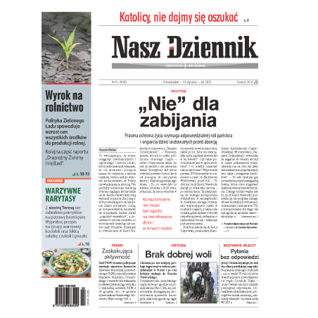 Nasz Dziennik z dnia 13.01.2025 wydanie PDF