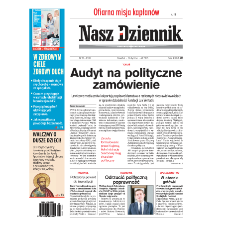 Nasz Dziennik z dnia 16.01.2025 wydanie PDF