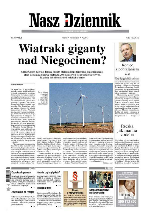 Nasz Dziennik z dnia 19.11.2013 wydanie PDF
