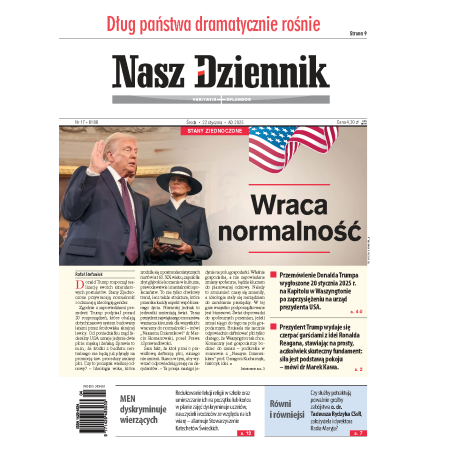 Nasz Dziennik z dnia 22.01.2025 wydanie PDF