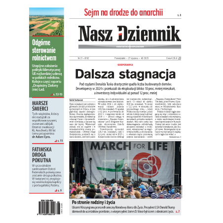Nasz Dziennik z dnia 27.01.2025 wydanie PDF