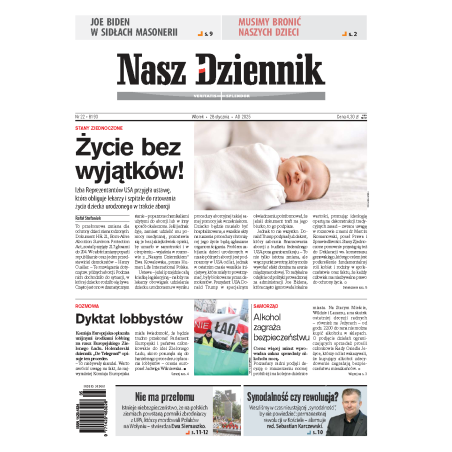 Nasz Dziennik z dnia 28.01.2025 wydanie PDF