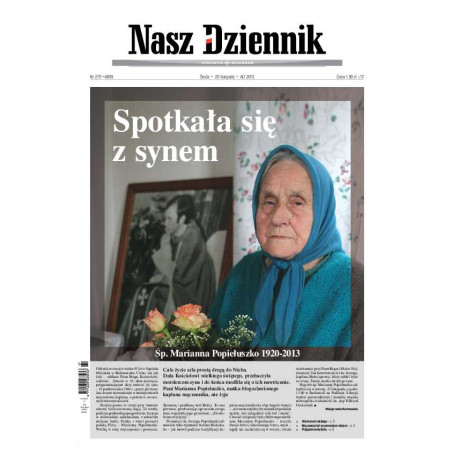 Nasz Dziennik z dnia 20.11.2013 wydanie PDF