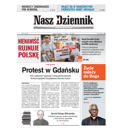 Nasz Dziennik z dnia 01.02.2025 wydanie PDF