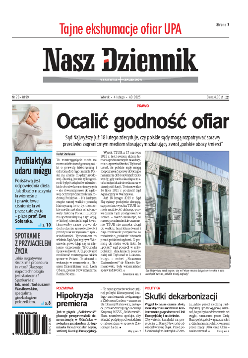 Nasz Dziennik z dnia 04.02.2025 wydanie PDF