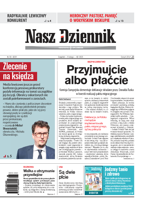 Nasz Dziennik z dnia 06.02.2025 wydanie PDF