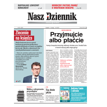 Nasz Dziennik z dnia 06.02.2025 wydanie PDF