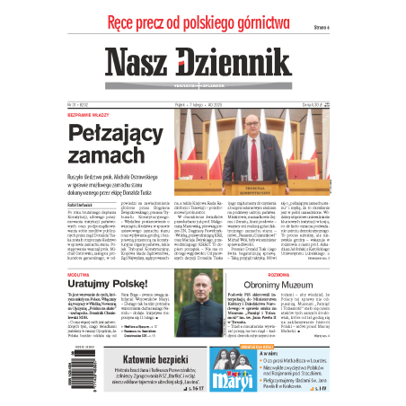 Nasz Dziennik z dnia 07.02.2025 wydanie PDF