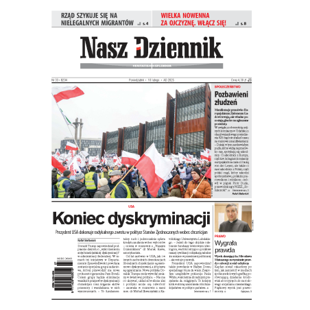 Nasz Dziennik z dnia 10.02.2025 wydanie PDF