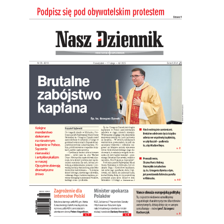 Nasz Dziennik z dnia 17.02.2025 wydanie PDF