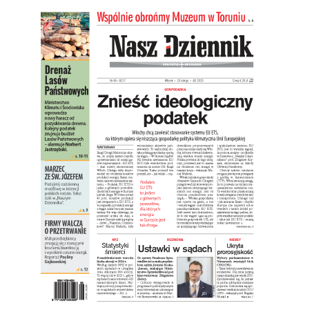 Nasz Dziennik z dnia 25.02.2025 wydanie PDF