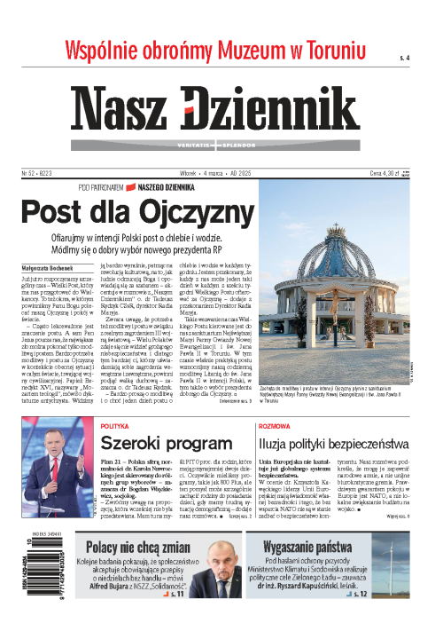 Nasz Dziennik z dnia 04.03.2025 wydanie PDF
