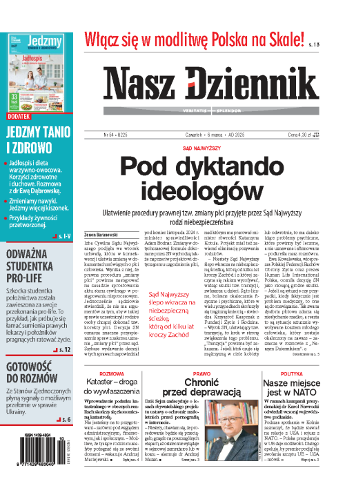 Nasz Dziennik z dnia 06.03.2025 wydanie PDF