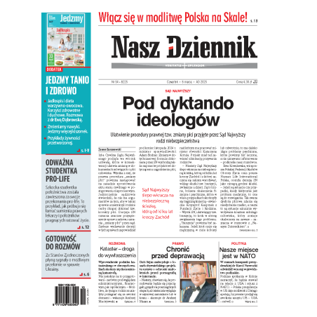 Nasz Dziennik z dnia 06.03.2025 wydanie PDF