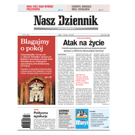 Nasz Dziennik z dnia 07.03.2025 wydanie PDF