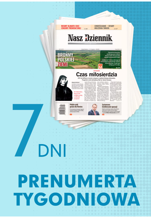 Tygodniowa prenumerata Naszego Dziennika wydanie PDF