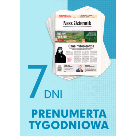 Tygodniowa prenumerata Naszego Dziennika wydanie PDF