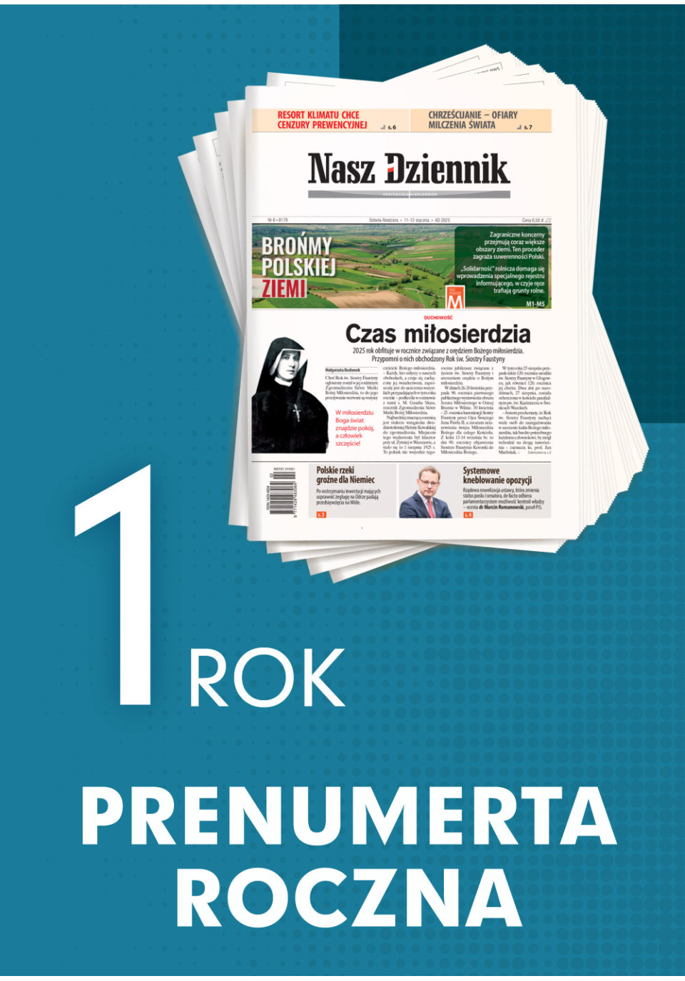 Roczna prenumerata Naszego Dziennika wydanie PDF