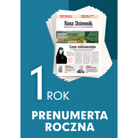 Roczna prenumerata Naszego Dziennika wydanie PDF