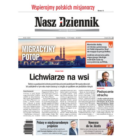 Nasz Dziennik z dnia 15.03.2025 wydanie PDF