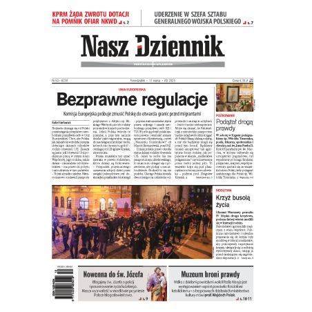 Nasz Dziennik z dnia 17.03.2025 wydanie PDF