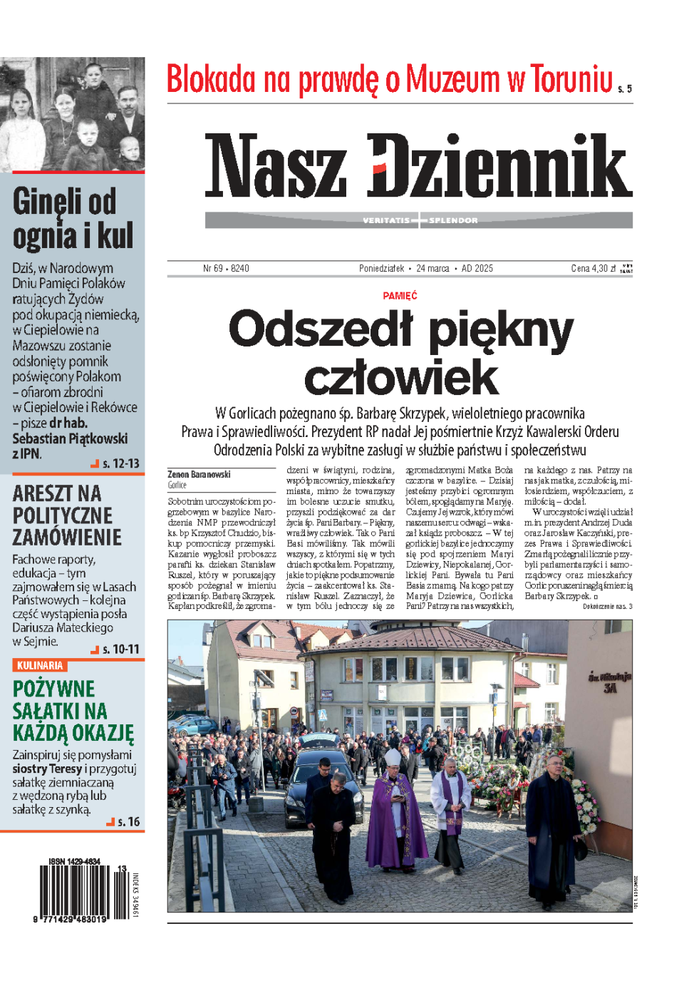 Nasz Dziennik z dnia 24.03.2025 wydanie PDF