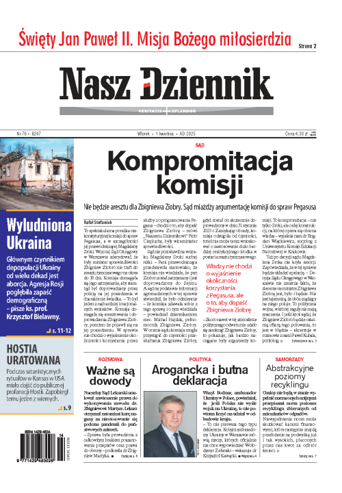 Nasz Dziennik z dnia 01.04.2025 wydanie PDF