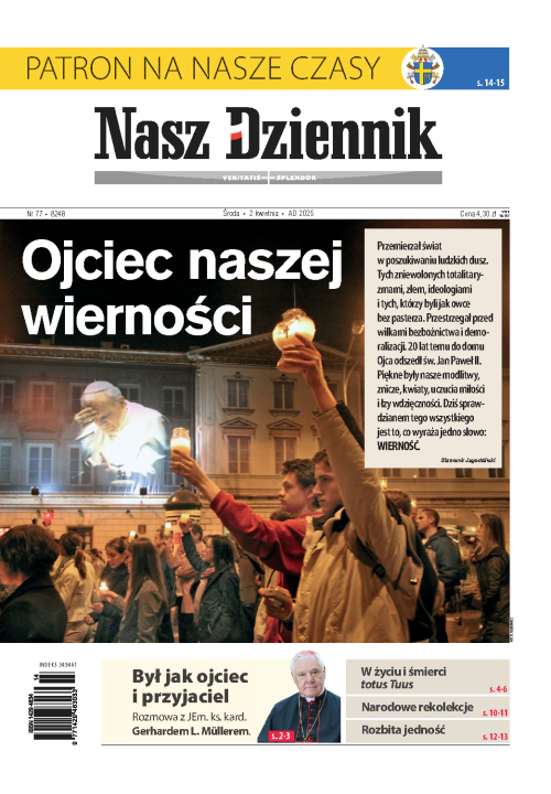 Nasz Dziennik z dnia 02.04.2025 wydanie PDF