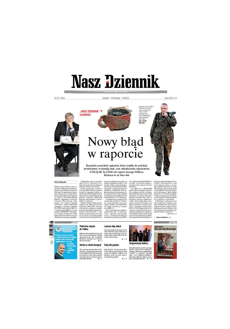 Nasz Dziennik z dnia 28.11.2013 wydanie PDF