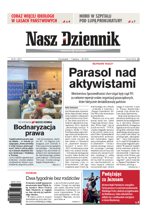 Nasz Dziennik z dnia 07.04.2025 wydanie PDF